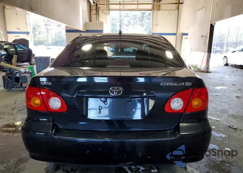 2004 Toyota Corolla Ce из США, поврежденный, VIN JTDBR32E440052360